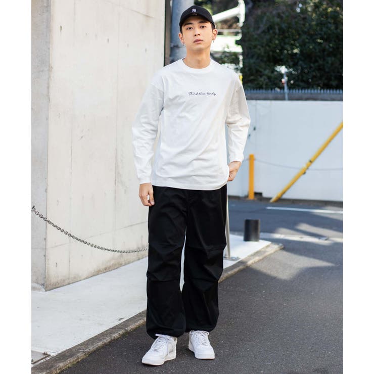 シンプルロゴ刺繍ロンtシャツ 韓国 韓国ファッション ストリート系 品番 Wg Wego Men ウィゴー のメンズファッション 通販 Shoplist ショップリスト