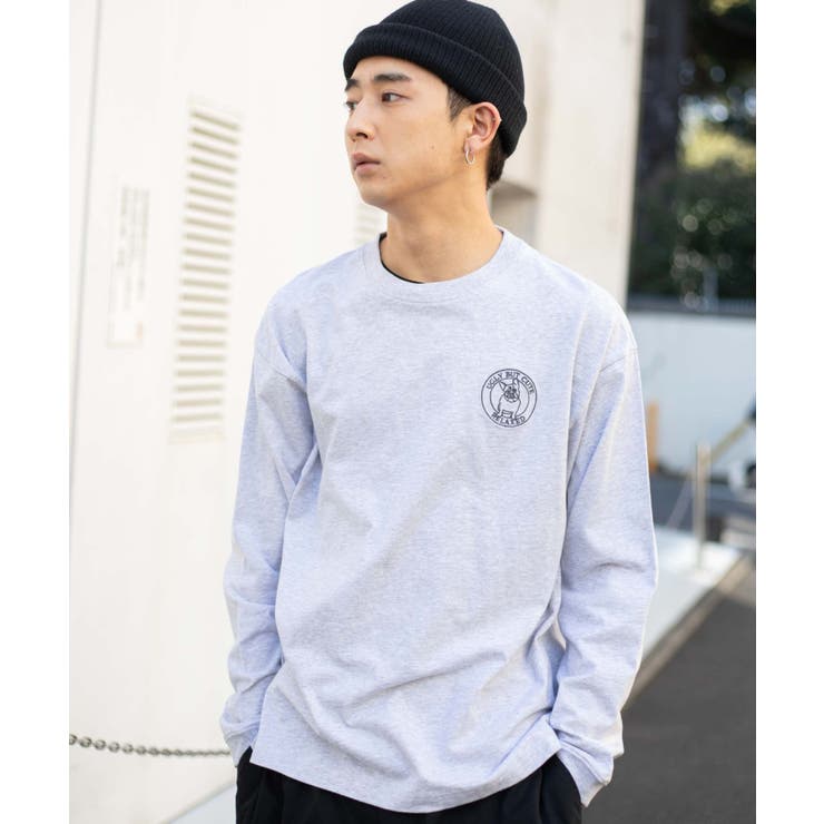 ワンポイントDOG刺繍ロンTシャツ 韓国 韓国ファッション  ストリート系[品番：WG010083839]｜WEGO【MEN】（ウィゴー）のメンズファッション通販｜SHOPLIST（ショップリスト）