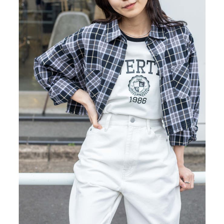 ダメージショートシャツ 品番 Wg Wego Women ウィゴー のレディースファッション通販 Shoplist ショップリスト