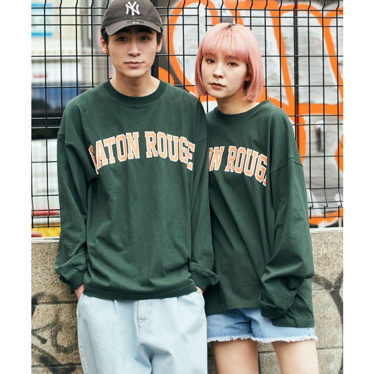 ヘビーウエイト カレッジロゴbigロンtシャツ ユニセックス 品番 Wg Wego Men ウィゴー のメンズファッション通販 Shoplist ショップリスト