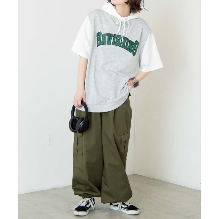 ベストドッキングBIGTパーカー[品番：WG010083957]｜WEGO【WOMEN