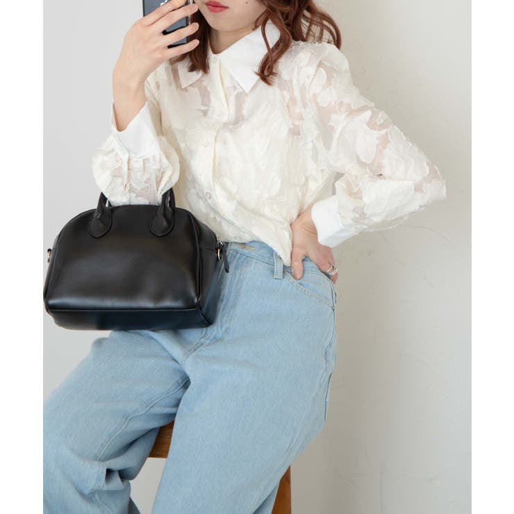 ビックカラーボリュームブラウス[品番：WG010082963]｜WEGO【WOMEN】（ウィゴー）のレディースファッション通販｜SHOPLIST（ショップリスト）