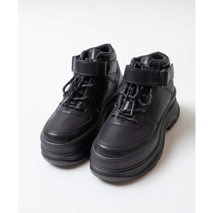 ベルト付きハイカットスニーカー 韓国 韓国ファッション | WEGO【WOMEN】 | 詳細画像14 