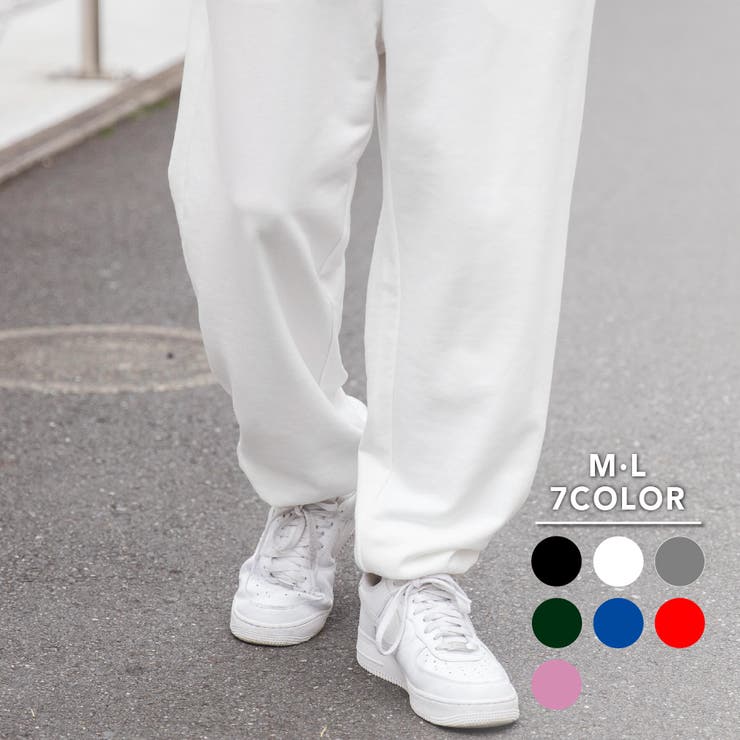 カラースウェットイージーパンツ ユニセックス レディース[品番：WG010083339]｜WEGO【MEN】（ウィゴー ）のメンズファッション通販｜SHOPLIST（ショップリスト）