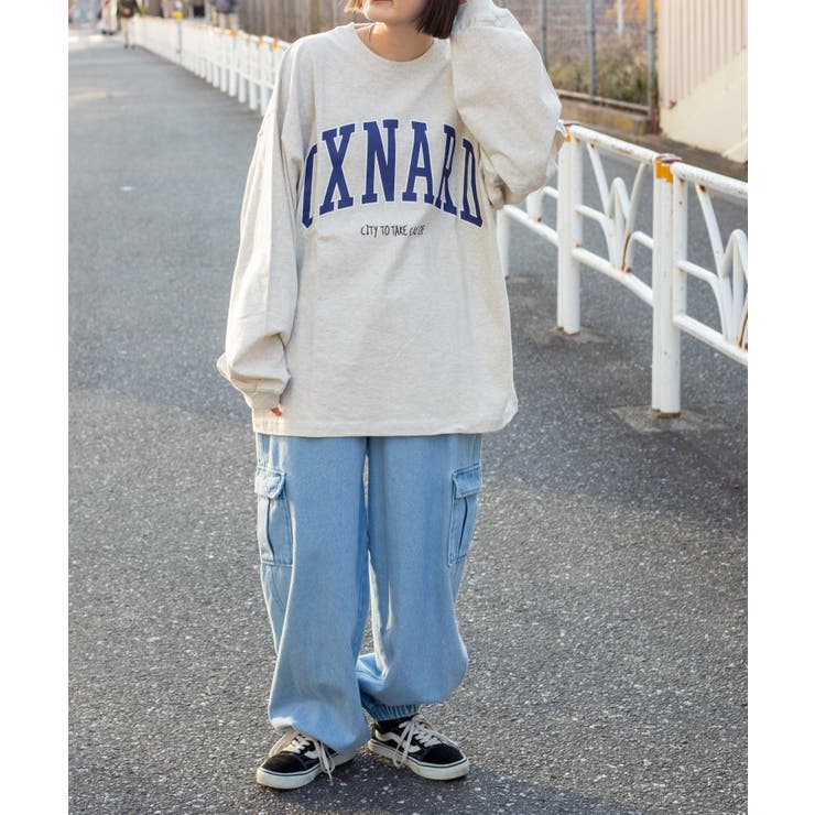 JIMWAG ハイウエストデニムカーゴ JIMWAG ハイウエストデニムカーゴ