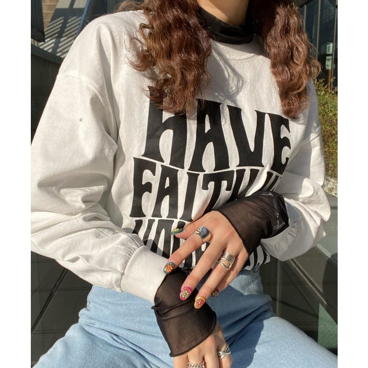 シアータートルロンTシャツ 韓国 韓国ファッション[品番