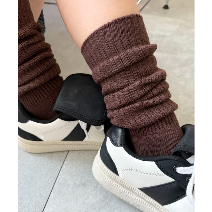 ブラウン | ゆるルーズソックス | WEGO【WOMEN】