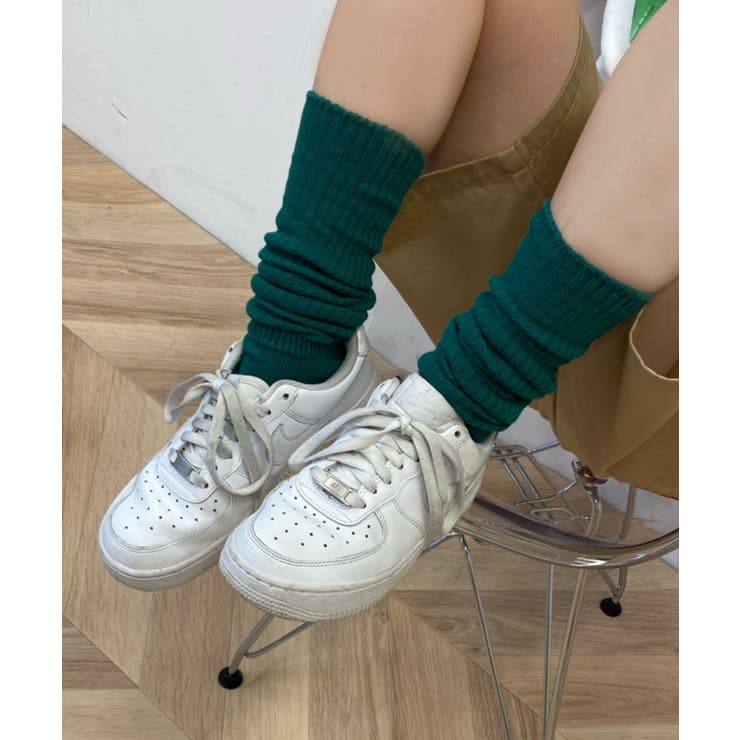 グリーン | ゆるルーズソックス | WEGO【WOMEN】