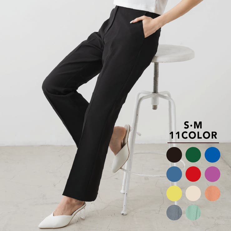 カラーセミフレアスラックス レディース 春 品番 Wg Wego Women ウィゴー のレディース ファッション通販 Shoplist ショップリスト