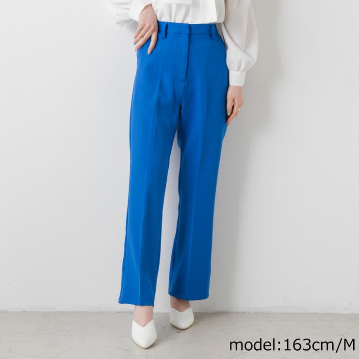 カラーセミフレアスラックス レディース 春[品番：WG010082928]｜WEGO【WOMEN】（ウィゴー ）のレディースファッション通販｜SHOPLIST（ショップリスト）