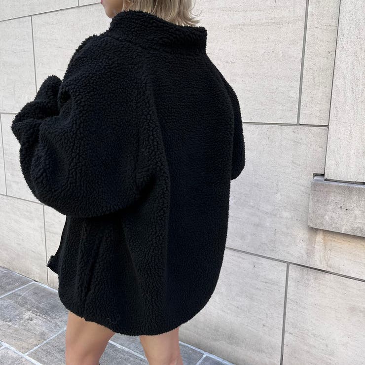 リバーシブル ボアブルゾン 韓国 | WEGO【WOMEN】 | 詳細画像17 