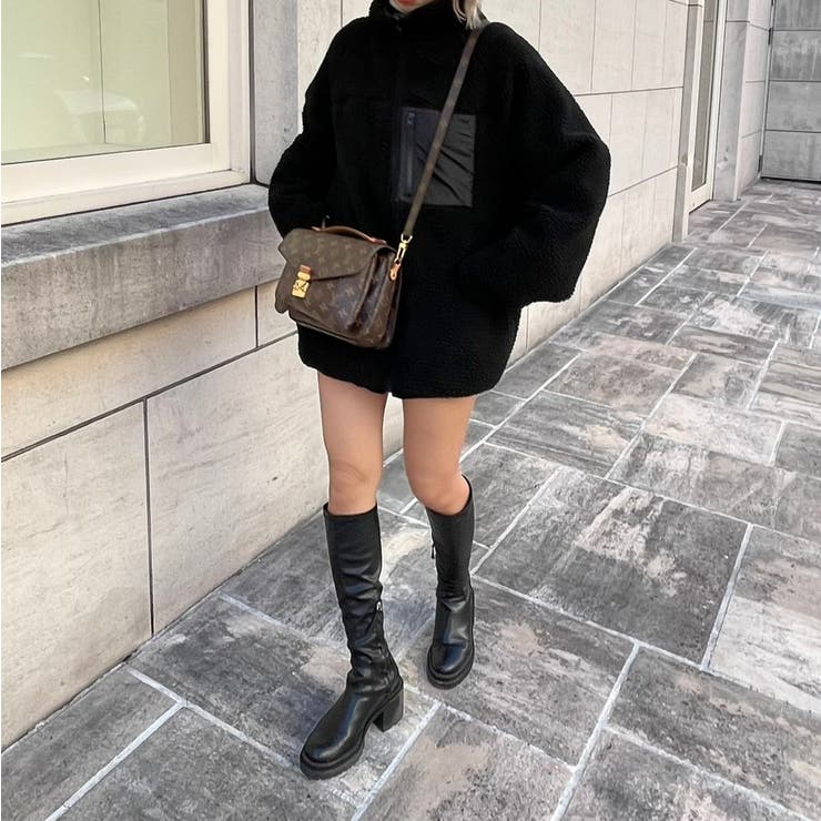 リバーシブル ボアブルゾン 韓国 | WEGO【WOMEN】 | 詳細画像21 