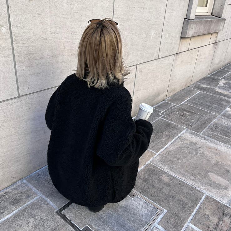 リバーシブル ボアブルゾン 韓国 | WEGO【WOMEN】 | 詳細画像22 