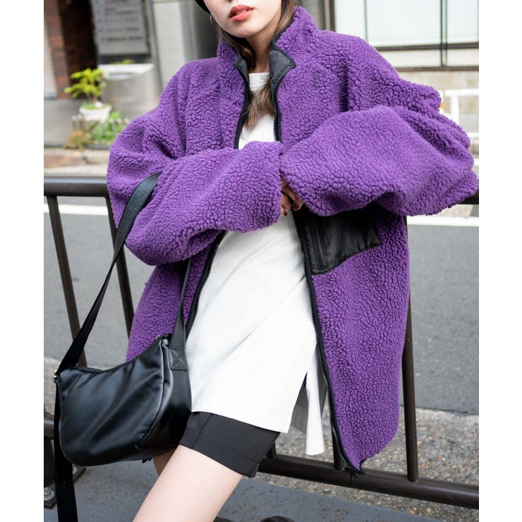 リバーシブル ボアブルゾン 韓国 | WEGO【WOMEN】 | 詳細画像23 