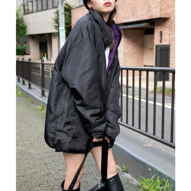 リバーシブル ボアブルゾン 韓国 | WEGO【WOMEN】 | 詳細画像26 