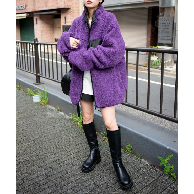 リバーシブル ボアブルゾン 韓国 | WEGO【WOMEN】 | 詳細画像27 