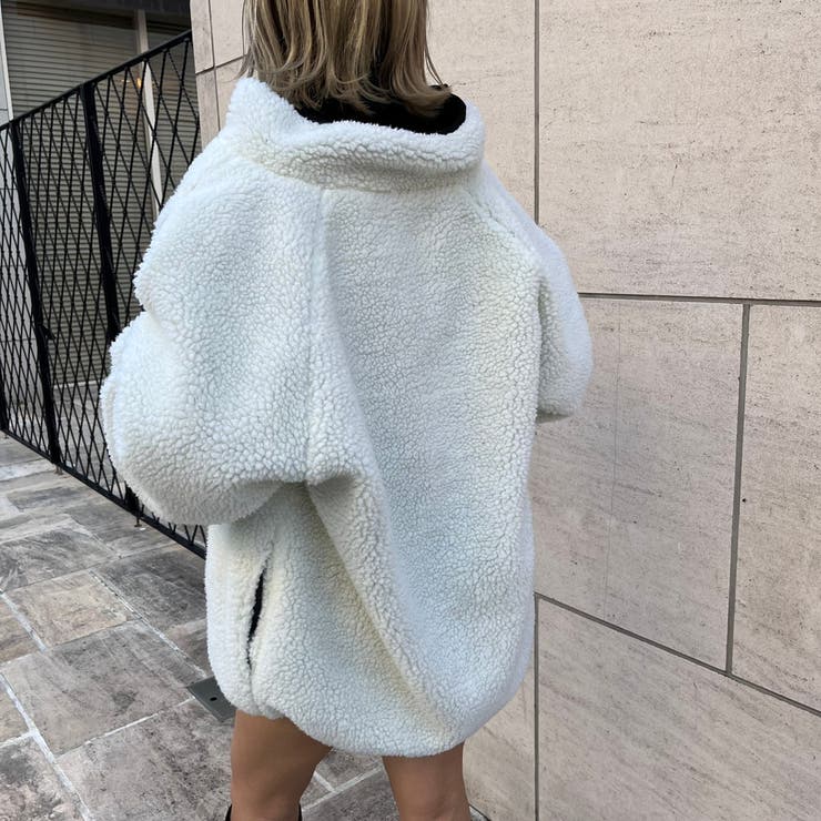 リバーシブル ボアブルゾン 韓国 | WEGO【WOMEN】 | 詳細画像7 