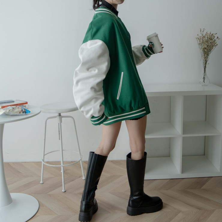 メルトンワッペンスタジャン メンズ ユニセックス[品番：WG010085286