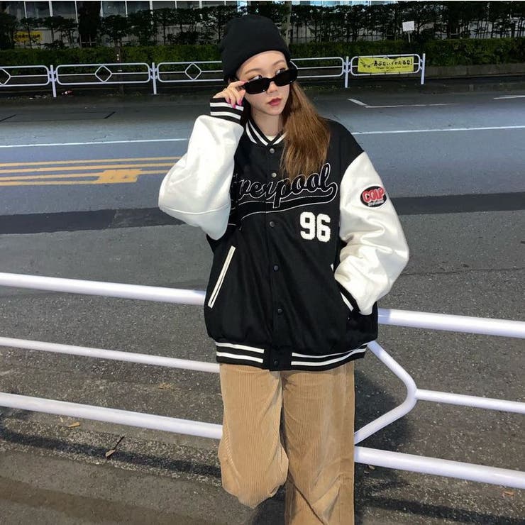 セール】WEGO/メルトンワッペンスタジャン（スタジャン）｜WEGO