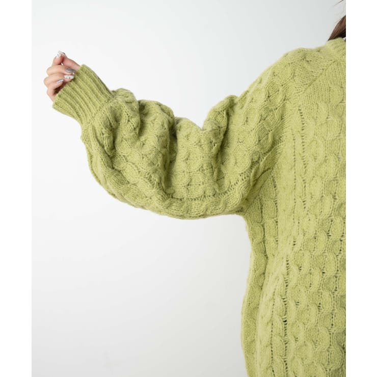 ケーブルドルマンBIGセーター レディース 秋 | WEGO【WOMEN】 | 詳細画像33 