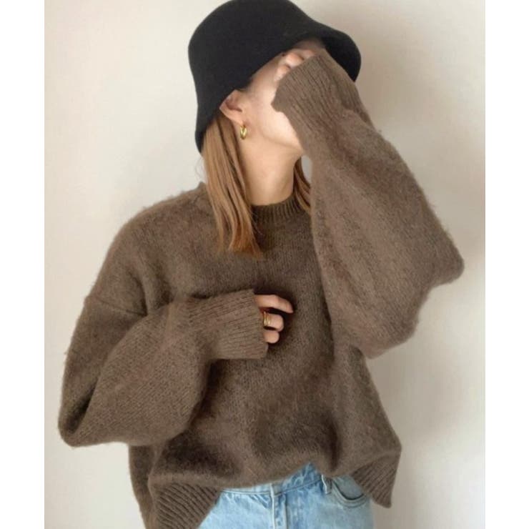 ブラウン | モヘアライクプルオーバー 秋 冬 | WEGO【WOMEN】