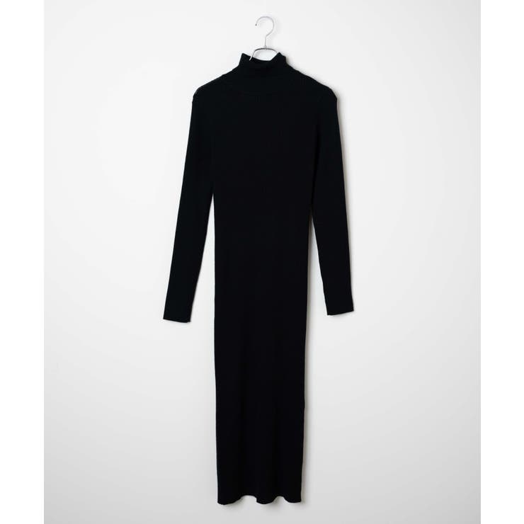 【WEB限定】ディープスリットタイトリブニットワンピース 秋 冬 | WEGO【WOMEN】 | 詳細画像23 