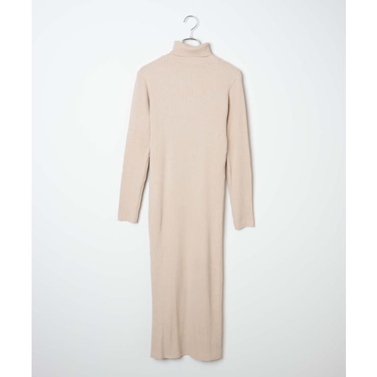【WEB限定】ディープスリットタイトリブニットワンピース 秋 冬 | WEGO【WOMEN】 | 詳細画像24 