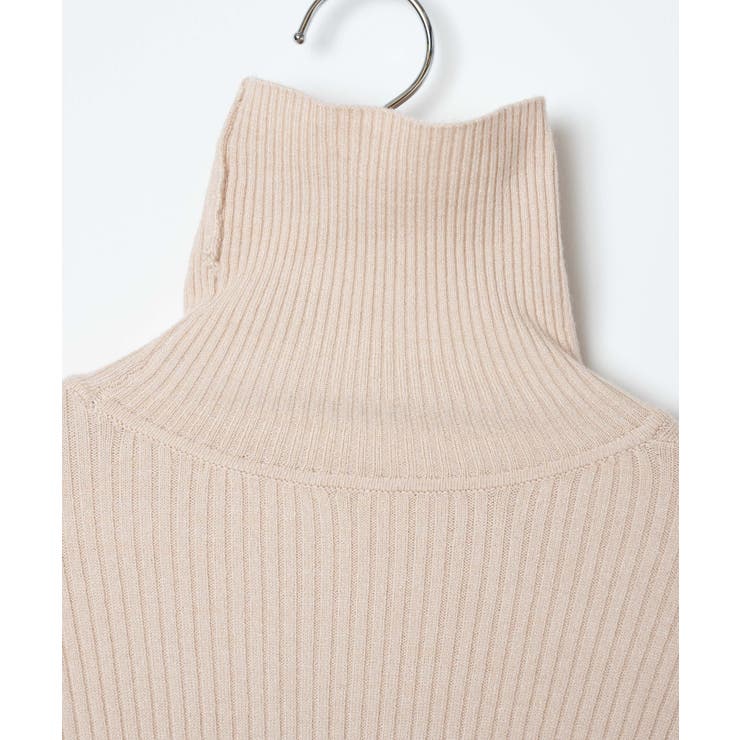 【WEB限定】ディープスリットタイトリブニットワンピース 秋 冬 | WEGO【WOMEN】 | 詳細画像27 