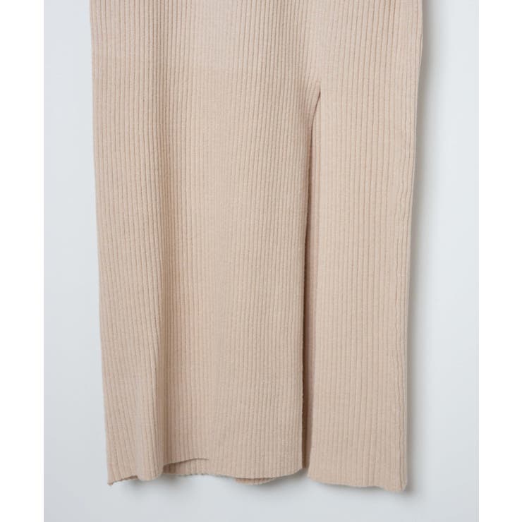 【WEB限定】ディープスリットタイトリブニットワンピース 秋 冬 | WEGO【WOMEN】 | 詳細画像28 