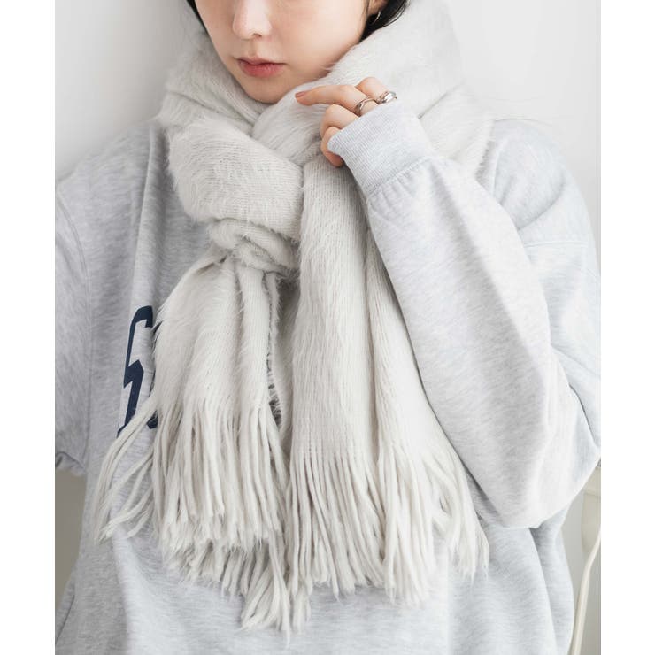 シャギーストール マフラー ストール[品番：WG010085485]｜WEGO【WOMEN】（ウィゴー ）のレディースファッション通販｜SHOPLIST（ショップリスト）