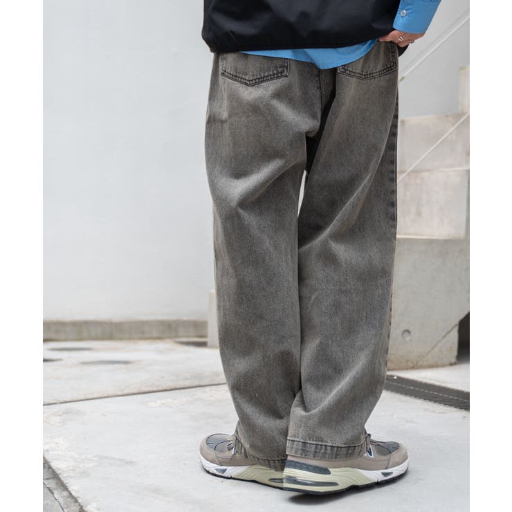 スケーターズ タックワイドデニムパンツ メンズ | WEGO【MEN】 | 詳細画像31 