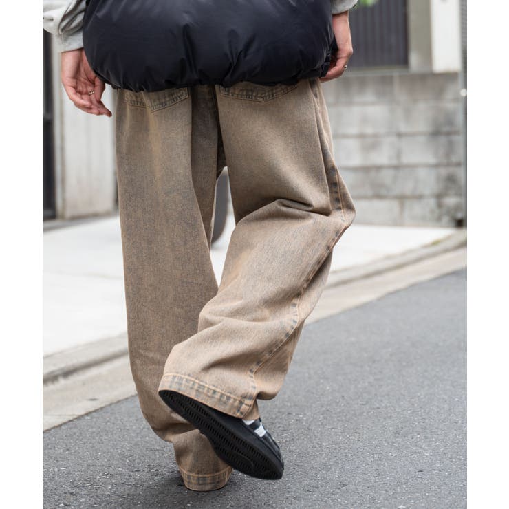 スケーターズ タックワイドデニムパンツ メンズ | WEGO【MEN】 | 詳細画像33 