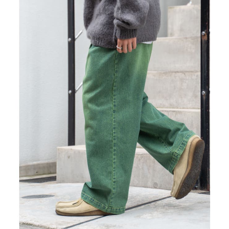 スケーターズ タックワイドデニムパンツ メンズ | WEGO【MEN】 | 詳細画像40 