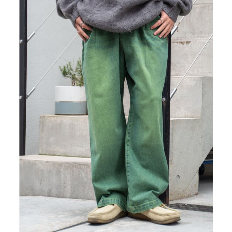 スケーターズ タックワイドデニムパンツ メンズ | WEGO【MEN】 | 詳細画像44 