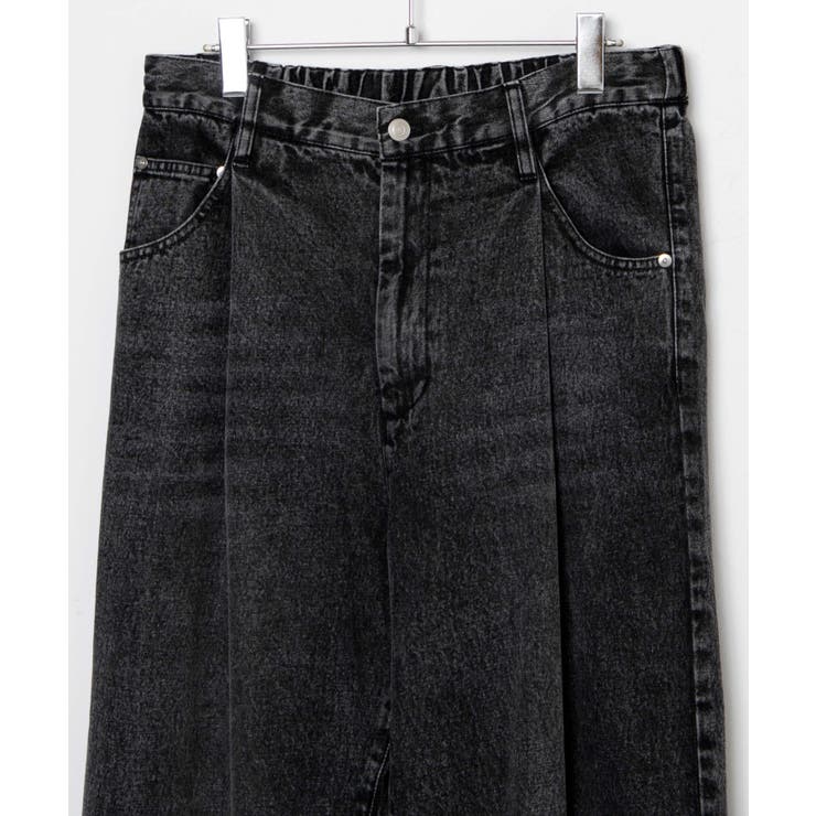 スケーターズ タックワイドデニムパンツ メンズ | WEGO【MEN】 | 詳細画像62 