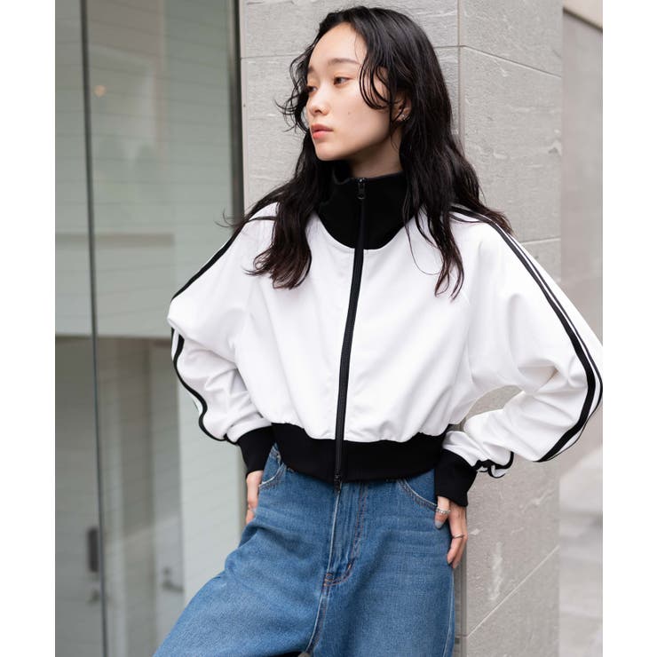ショートトラックジャケット レディース 秋 | WEGO【WOMEN】 | 詳細画像13 