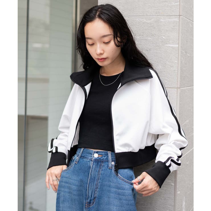 ショートトラックジャケット レディース 秋 | WEGO【WOMEN】 | 詳細画像14 