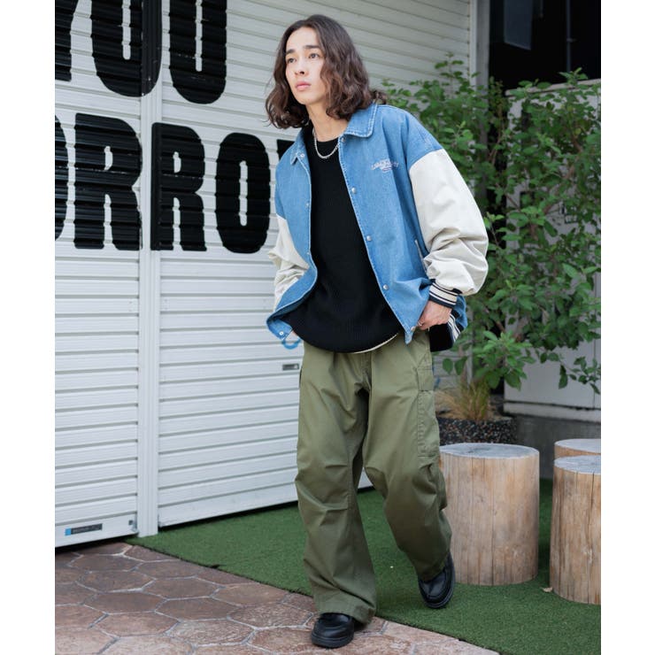 ヴィンテージスタジャン レディース 秋 | WEGO【WOMEN】 | 詳細画像10 