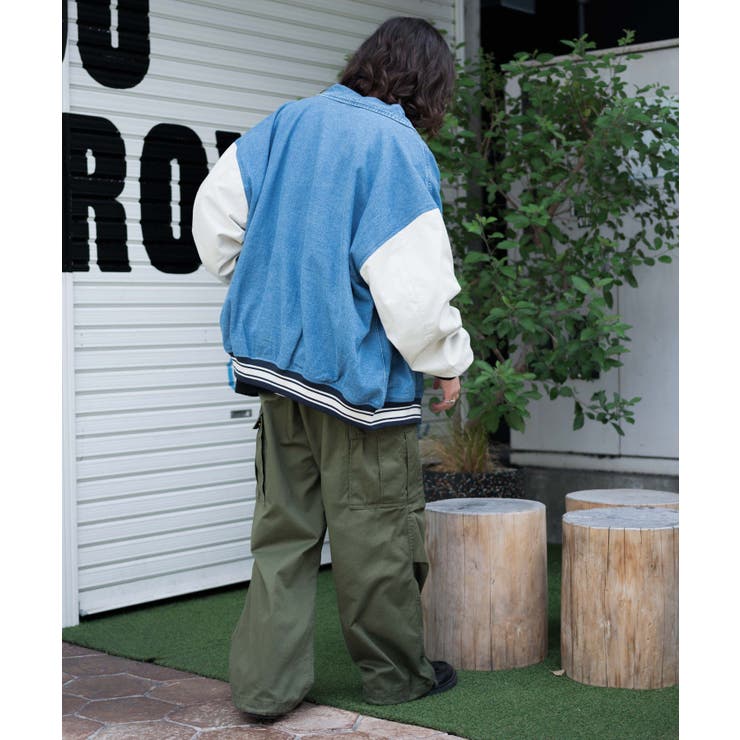 ヴィンテージスタジャン レディース 秋 | WEGO【WOMEN】 | 詳細画像34 