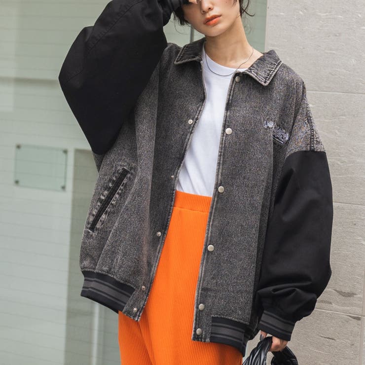 ブラックその他 | ヴィンテージスタジャン レディース 秋 | WEGO【WOMEN】