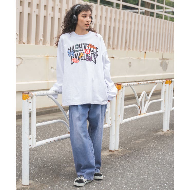 ヘビーウエイトワッペンロゴロンT レディース 秋 | WEGO【WOMEN】 | 詳細画像15 