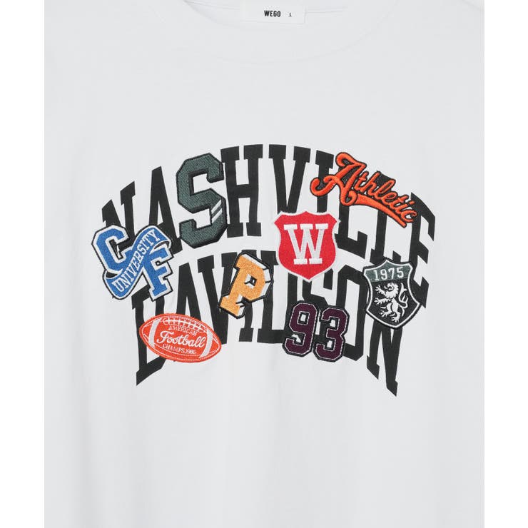 ヘビーウエイトワッペンロゴロンT レディース 秋 | WEGO【WOMEN】 | 詳細画像29 