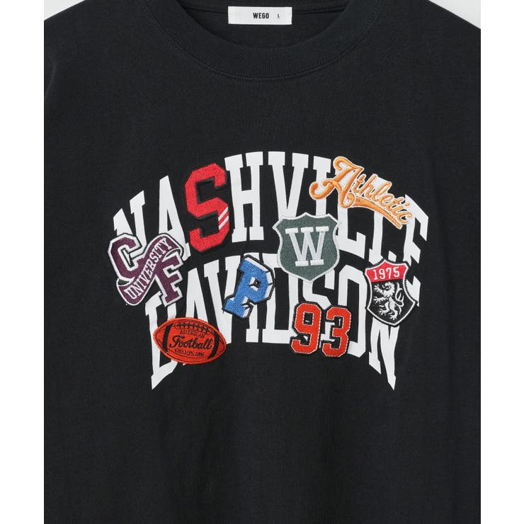 ヘビーウエイトワッペンロゴロンT レディース 秋 | WEGO【WOMEN】 | 詳細画像31 