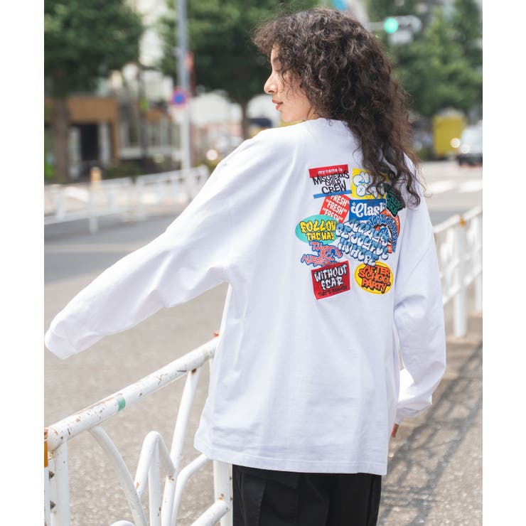 ヘビーウエイトワッペンロゴロンT レディース 秋 | WEGO【WOMEN】 | 詳細画像5 