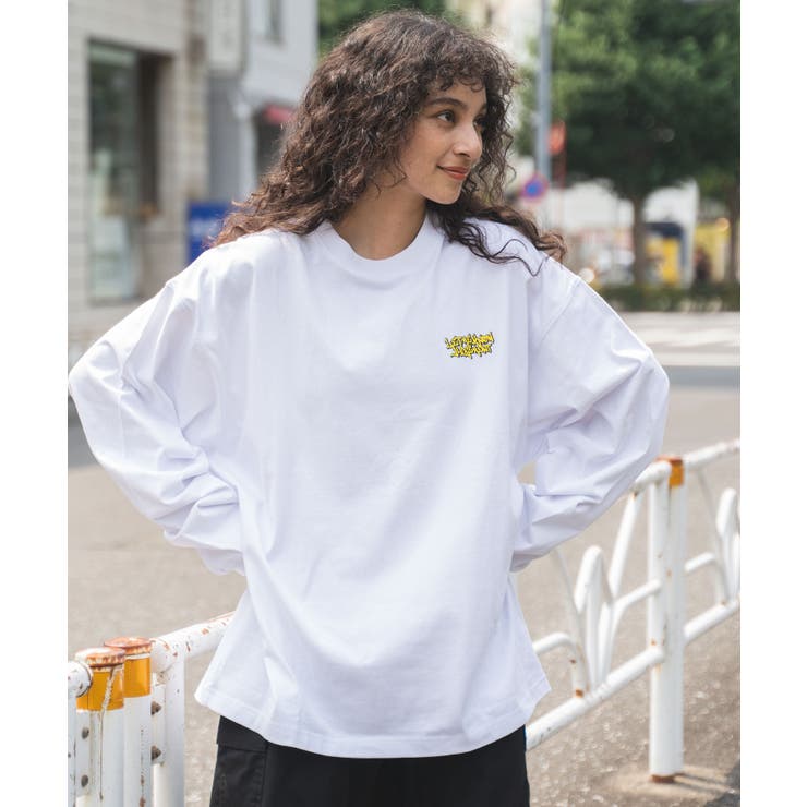 ヘビーウエイトワッペンロゴロンT レディース 秋 | WEGO【WOMEN】 | 詳細画像6 