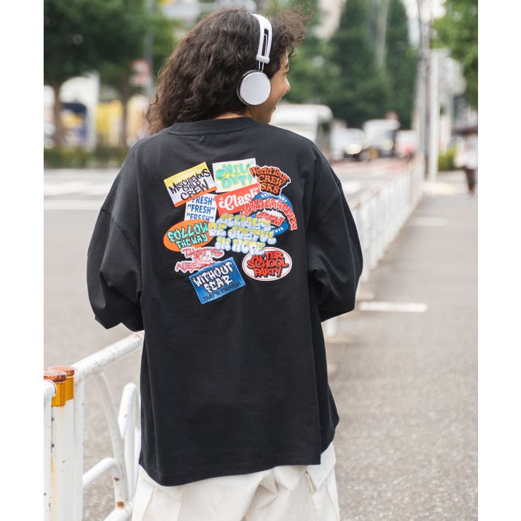 ヘビーウエイトワッペンロゴロンT レディース 秋 | WEGO【WOMEN】 | 詳細画像8 