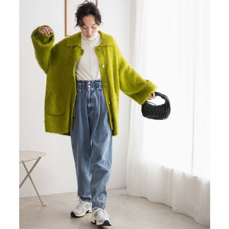 ウエストフリルデニムマムパンツ レディース 秋 | WEGO【WOMEN】 | 詳細画像17 