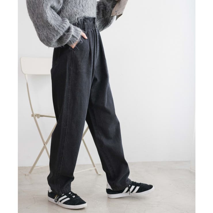 ウエストフリルデニムマムパンツ レディース 秋 | WEGO【WOMEN】 | 詳細画像23 