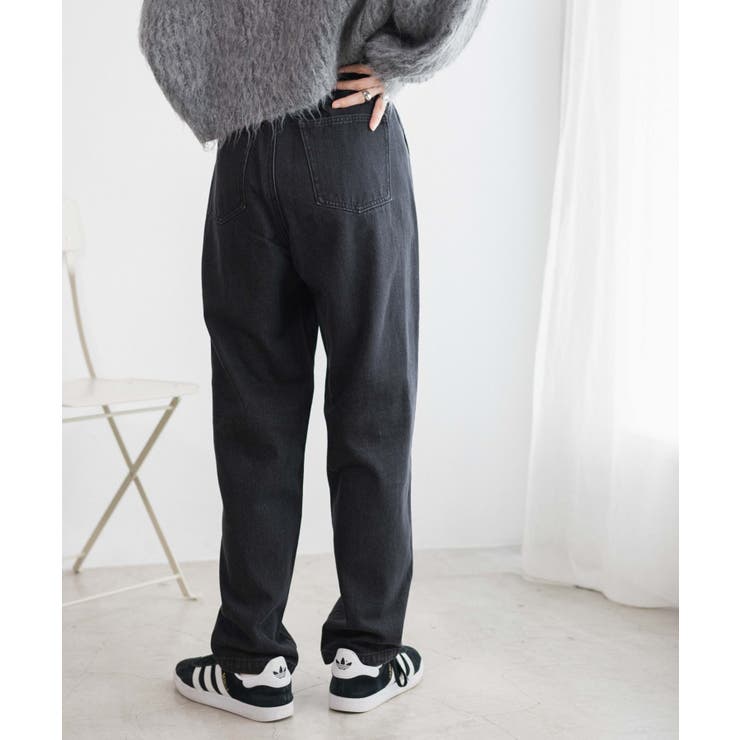 ウエストフリルデニムマムパンツ レディース 秋 | WEGO【WOMEN】 | 詳細画像24 