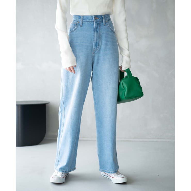 ルーズストレートデニムパンツ レディース 秋 | WEGO【WOMEN】 | 詳細画像15 
